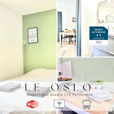 Le Oslo, A 50M De La Gare Tv Connecte+Fibre Daire Puvatya Dış mekan fotoğraf